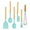 Yapışmaz ısıya dayanıklı silikon spatula turner